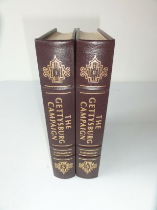 1998 - The Gettysburg Campaign: A Study In Command,  Vol.  I & Ii,  Easton Press