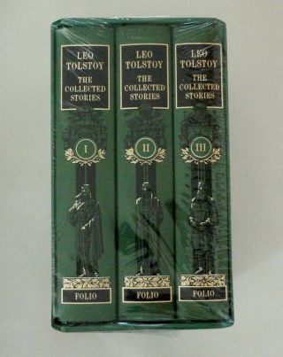 Folio Society.  Leo Tolstoy.  The Collected Stories.  Three Volumes.