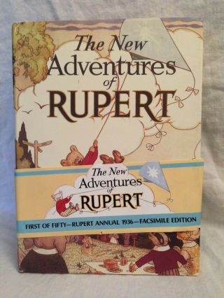 Adventures Of Rupert - 1936 Annual Facsimile Edition 1985 - Belly Band