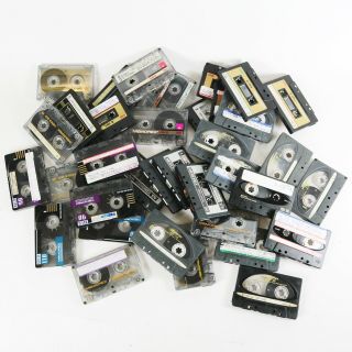 36 Vtg Memorex Type 2 Ii Cassette Tapes - Cd2,  Hbii,  Hbsii,  Mrx3 Oxide