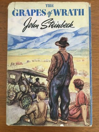 The Grapes Of Wrath John Steinbeck 1939 2nd Printing Before Publication
