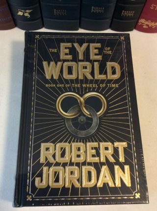 The Eye Of The World By Robert Jordan - Leather Bound - The Wheel Of Time 1