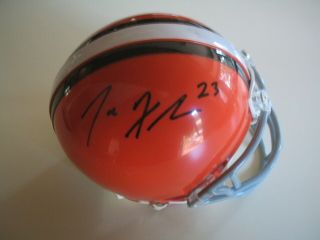Joe Haden Cleveland Browns Signed Autographed Riddell Mini Helmet