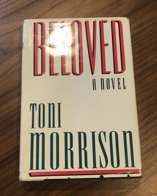 1987 Beloved A Novel By Toni Morrison Sigend First Edition Signed