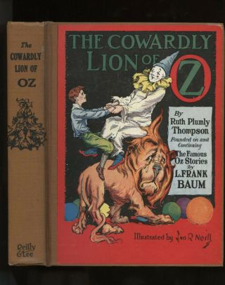 Baum,  L.  Frank: The Cowardly Lion Of Oz Hb/no Dj 1st/later