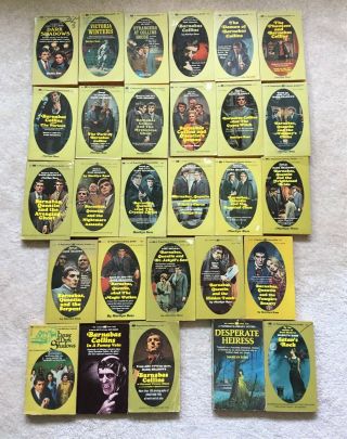 26 Dark Shadows Books Marilyn Ross Paperback Library Barnabas Collins,  Others