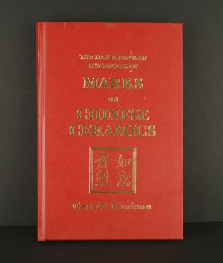 Handbook Of Marks On Chinese Porcelain By Gerald Davison