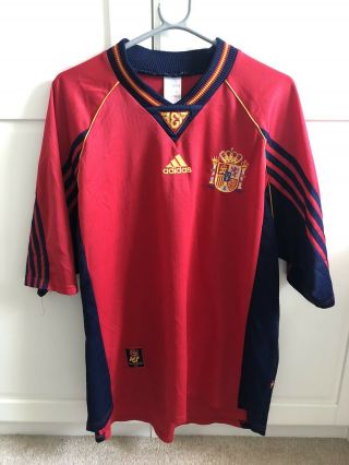 Vintage Spain Football Shirt Size Xl 1998 - 99