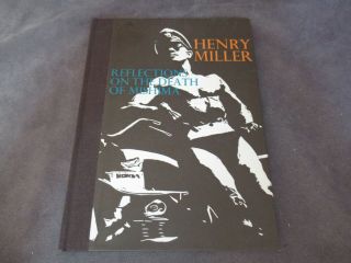 Signed 1st Ed - Henry Miller - Reflections On The Death Of Mishima Ch83
