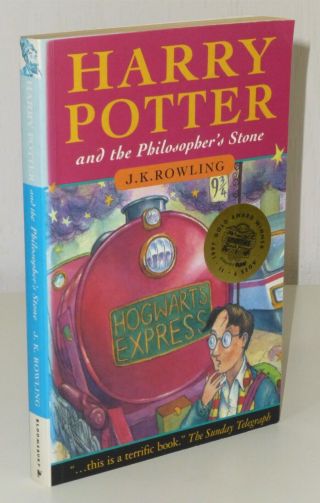 1st Edition Early Print Harry Potter And The Philosopher’s Stone J K Rowling Uk