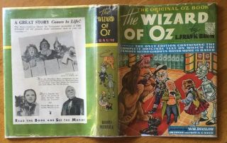 The Wizard Of Oz - 1939 - Movie Edition With Dust Jacket