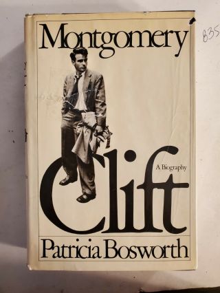 Vintage Book Montgomery Clift A Biography Patricia Bosworth Hardcover 1978s