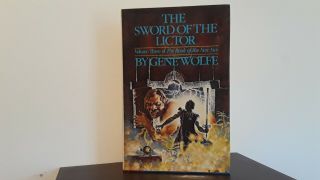 The Sword Of The Lictor Gene Wolfe Inscribed Hard Cover 1981 1st Edition Vg,  /vg,