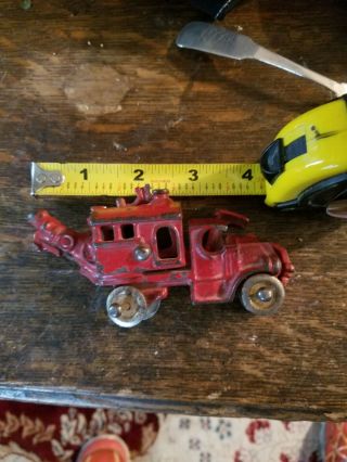 Vintage Cast Iron Hubley Toy Truck - Wrecker? Tow Truck Parts