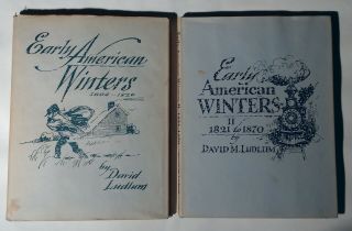 Early American Winters Vols I And Ii By David Ludlum