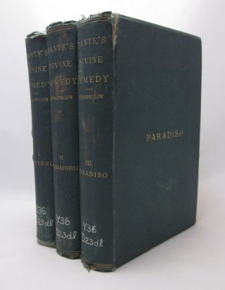 Dante - The Divine Comedy - Longfellow Translation - First American Edition 1867