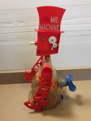 Vintage Ideal " Mr Machine " Wind - Up Whistling Toy