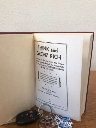 This is a 1947 printing of the 1945 Edition of Think And Grow Rich 3