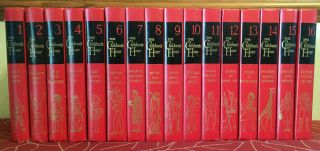 1953 Spencer Press The Children’s Hour Story Books Complete 16 Volume Set