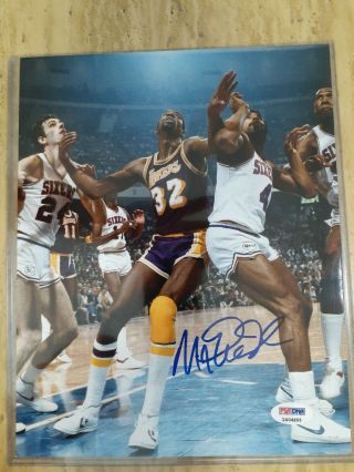 Earvin Magic Johnson Los Angeles Lakers Signed Photo Picture 8x10 Nba Auto