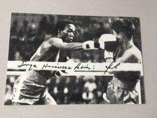 Jorge Hernandez †2019 Olympic Winner 1976 Boxing In - Person Signed Photo 4 X 6