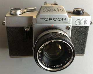 Vintage Beseler Topcon Auto 100 Tokyo Kogaku 35mm Uv Topcor Lens