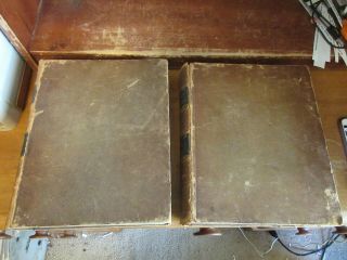 Old A Dictionary Of The English Language Leather Set 1848 Charles Richardson