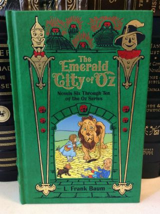 The Emerald City Of Oz - Novels 6 - 10 In One Book By L.  Frank Baum - Leather Vg