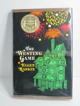 The Westing Game By Ellen Raskin 1st Edition First Printing 1978 Signed
