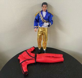 Vintage Michael Jackson Doll Grammy Outfit And Thriller Outfit King Of Pop