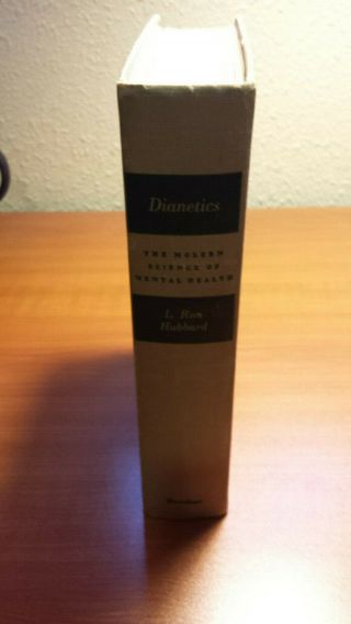 Dianetics By L.  Ron Hubbard - - 1950 First Edition 4th Printing
