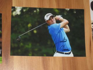 Golfer Justin Thomas Signed 4x6 Photo Pga Golf Autograph 1a