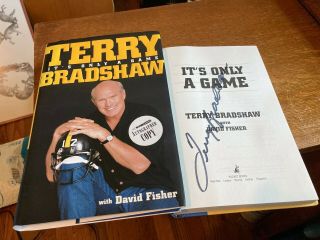 Terry Bradshaw Autographed Book - 1st Edition - It 