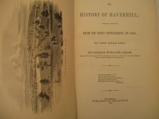 History of Haverhill Massachusetts Essex County Mass Antique Local 1861 3