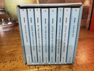 Vintage Little House On The Prairie Complete Book Set Of 8 1971