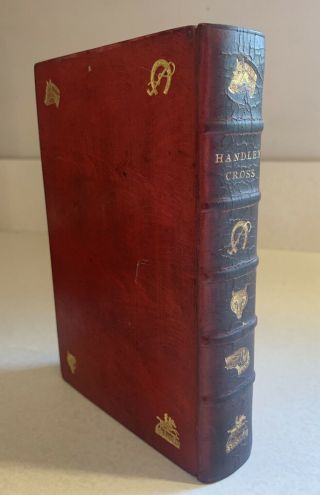 1854,  Handley Cross,  Surtees,  Fox Hunting,  Hand Colored Plates,  John Leech