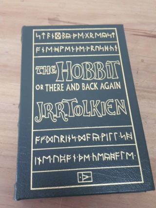 The Hobbit Or There And Back Again Tolkien Easton Press Leather Gilt Edges