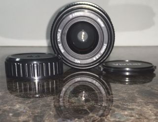 Vintage Vivitar 28mm F2.  8 Wide Angle Lens For Minolta Mc/md X700/srt/xg Etc.