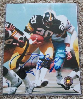 Rocky Bleier Auto Signed 8 X 10 Photo Pittsburgh Steelers Rare