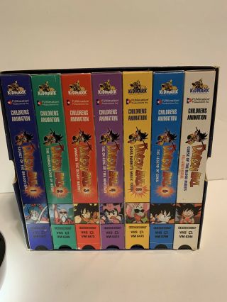 Dragonball The Saga Of Goku Box Set Vhs Anime Db Vintage Akira Toriyama