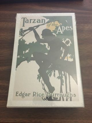 Tarzan Of The Apes Burroughs First Edition Library Facsimile