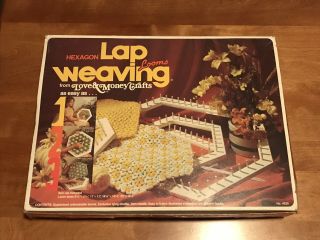 Vintage Love & Money Crafts Looms - Hexagons,  Squares W/ Patterns & Instruction