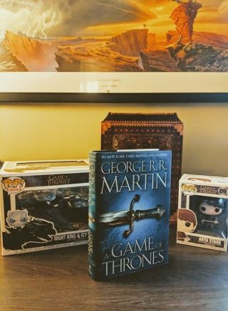 A Game of Thrones ✎SIGNED✎ by GEORGE R.  R.  MARTIN Song Of Fire & Ice Hardback 3