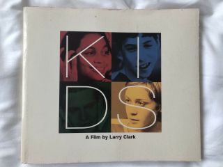 Kids A Film By Larry Clark 1st Grove/melcher Pb Printing Art Movie Script Book