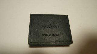 Rare Vintage Nikon F F2 Prism View Finder Viewfinder Cap Cover