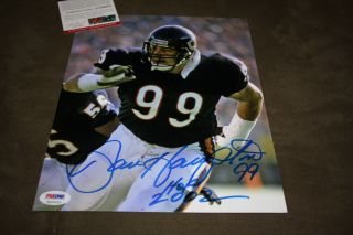 Chicago Bears Dan Hampton Signed 8x10 Photo Hof 2002 Psa/dna Itp Pose 3
