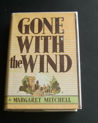 Early Book Club Edition Of Gone With The Wind In Dust Jacket