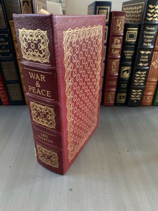 Unread War And Peace - Tolstoy | Easton Press 100 Greatest Books Ever Written