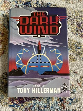 Signed First Edition The Dark Wind By Tony Hillerman 1982 Hardcover Autographed