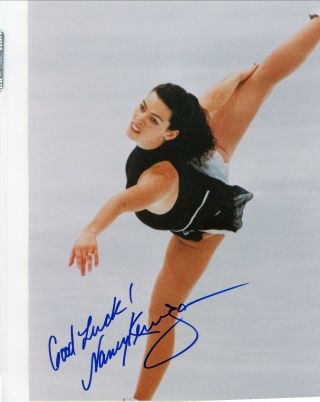 Nancy Kerrigan Olympic Silver Medalist Signed Autographed 8x10 Glossy Photo